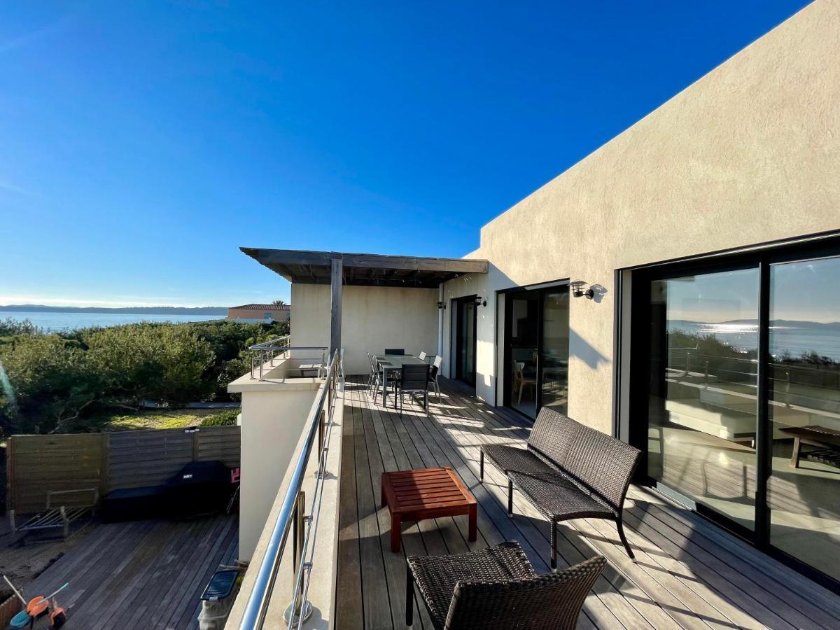 Appartement Luxe Le Levant Hyeres Bagian luar foto